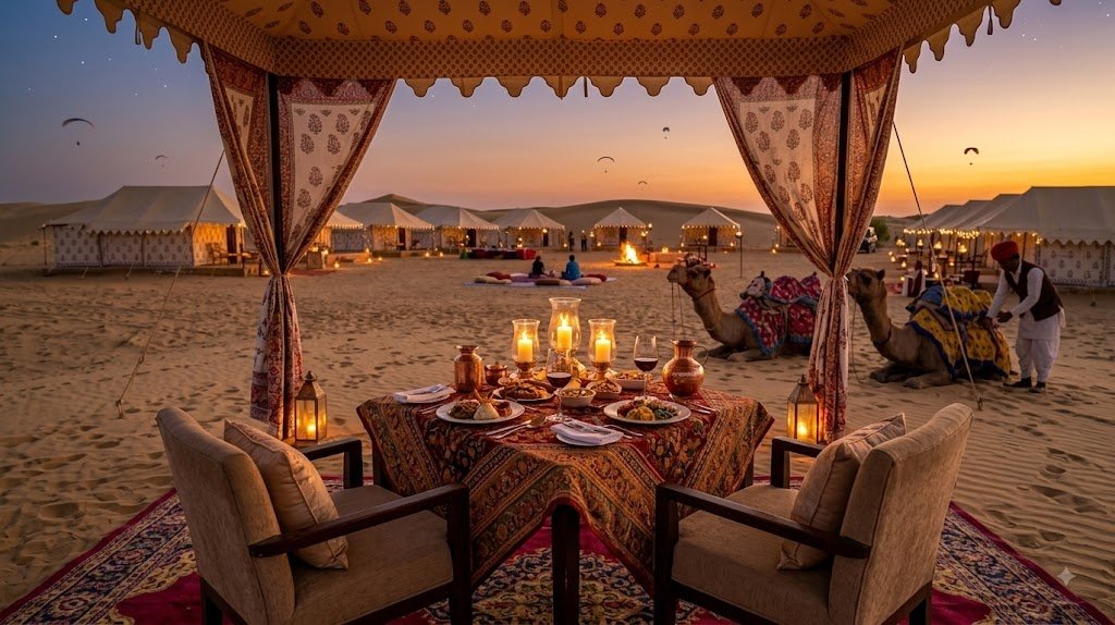 Candle Light Dinner in Jaisalmer